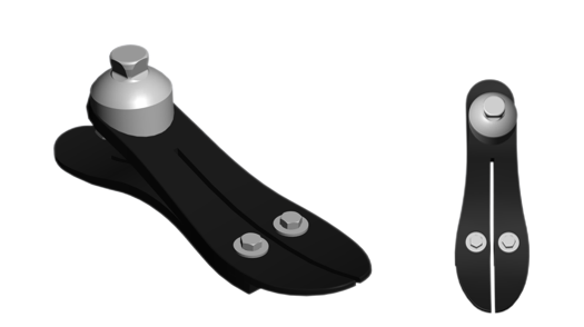 Low ankle split toe