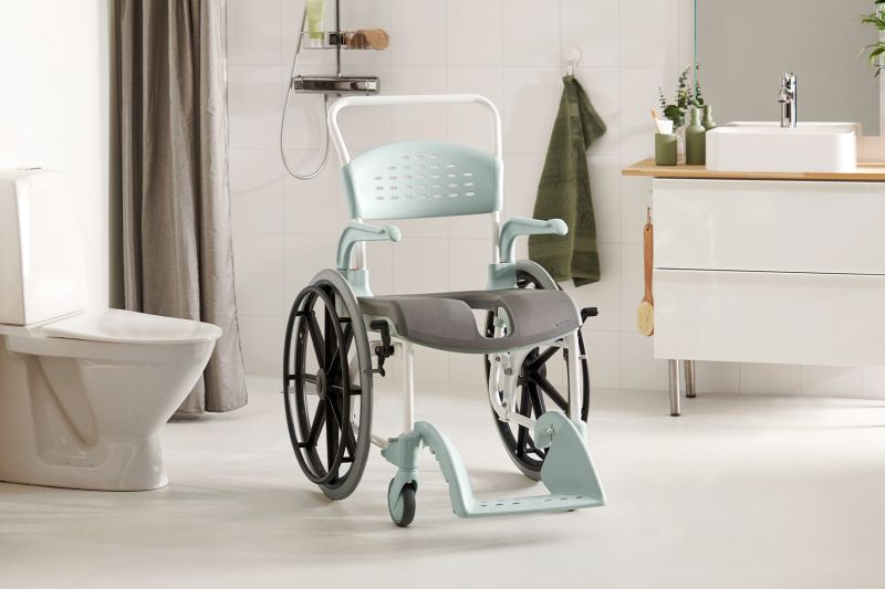 Etac Clean24” 移動式浴廁多功能椅 自推型-